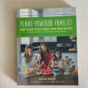 Plant-Powered Families Vegan Recipes Cookbook by Dreena Burton Softcover